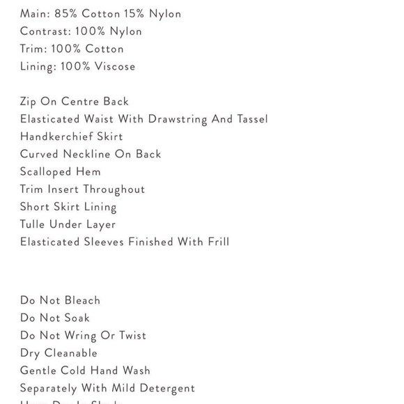 NWOT Spell and the Gypsy Collective Le Gauze Lace Kerchief Dress Sz. L - Picture 9 of 11